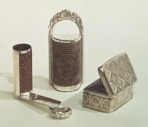 Sammlung von Muskatreibern, 1828-40